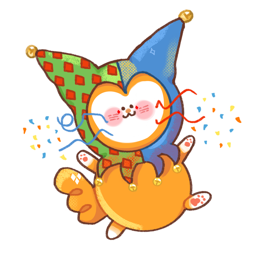 Jangle the Jester Cat